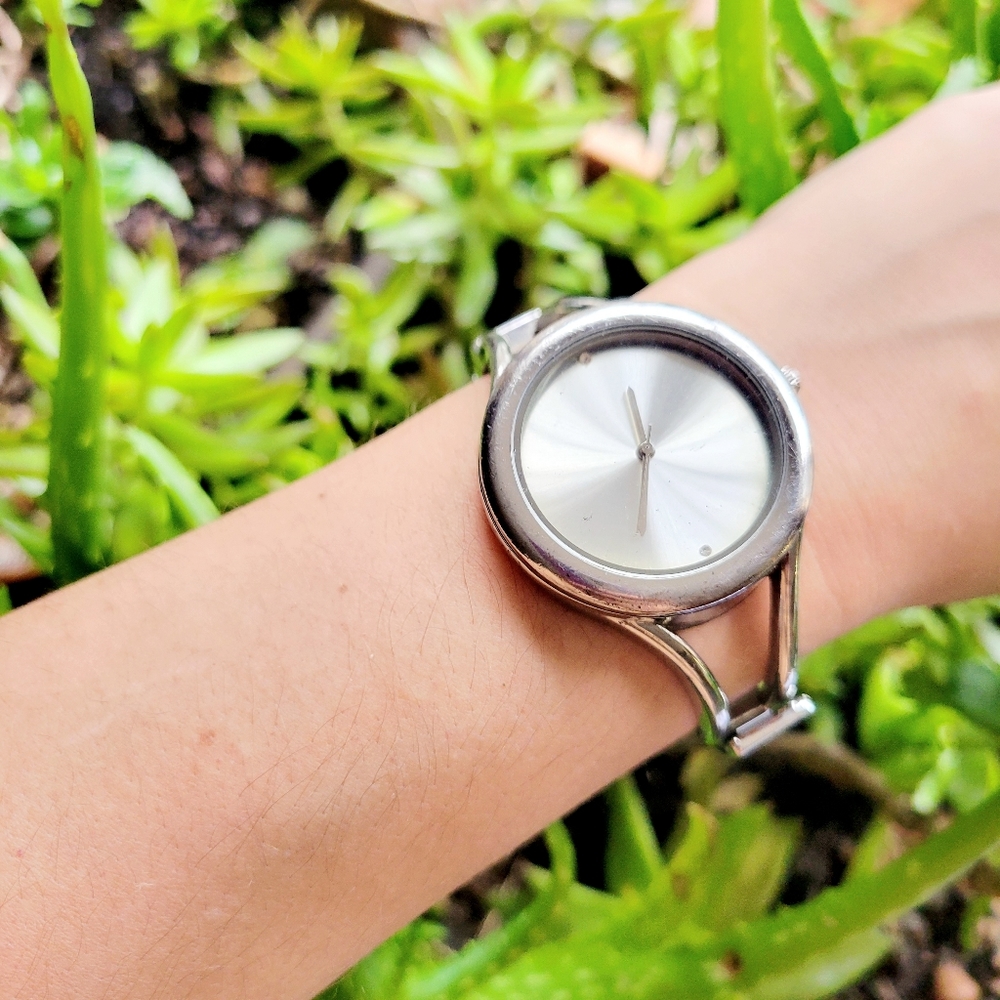 Classic Next Silver Diamond Watch